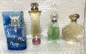 【香水4点セット】ヴェルサーチ ウーマン パルファム Dior me not ninaricci アナスイシークレットウィッシュ オードトワレ貴95