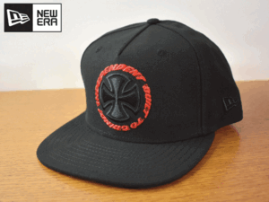 1円スタート!【未使用品】(フリーサイズ)NEW ERA 9FIFTY ニューエラ × INDEPENDENT インディペンデント スケボー キャップ 帽子 K166