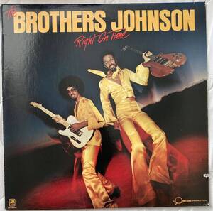 THE BROTHERS JOHNSON/RIGHT ON TIME A&M SP-4644 US盤 