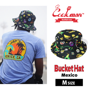 COOKMAN クックマン バケットハット Bucket Hat Mexico メキシコ Mサイズ 233-31168 帽子 バケハ ゆうパケット1点まで送料無料