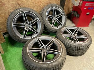 メルセデスベンツ AMG 純正 20インチ 11J +20 / 9.5J +25.5 PCD112 5H バリ山 スタッドレス BS DM-V3 275/40R20 4本セット GT53 等