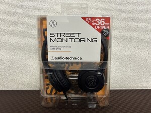 未使用保管品　A3　オーディオテクニカ　ATH-S100　ポータブルヘッドホン　元箱付き　現状品