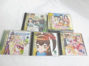 【同梱可】中古品 ゲーム セガ セガサターン ソフト 5点 お嬢様特急 大運動会 等 グッズセット