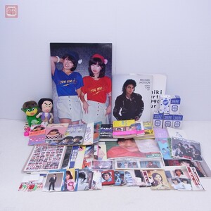 当時物 昭和 アイドル アーティスト 芸人 グッズ まとめてセット 1980年代/1990年代/小泉今日子/南野陽子/山口百恵/松田聖子 他【40