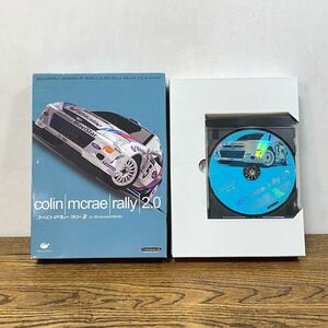 コーリン・マクレー ラリー 2 Windows95/98/Me ラリーゲーム PC ラリーカー 車 イマジニア株式会社 colin mcrae rally 2.0 箱付き 当時物