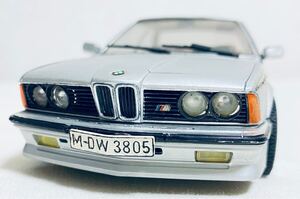 1／24 BMW M635CSi シルバー　プラモデル完成品　希少品