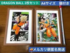 ドラゴンボール　DRAGON BALL イラスト　 A4　額付き 2枚  03