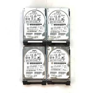 S6082962 HGST 600GB SAS 10K 2.5インチ NECマウンタ HDD 4点【中古動作品】924