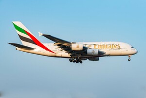 飛行機 デジタル画像 A380 エミレーツ航空 8