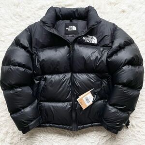 新品 Lサイズ THE FACE NORTH レトロヌプシ 1996 Retro Nuptse ダウンジャケット 黒 ロゴ刺繍 ノースフェイス メンズ ブラック 高品質 700