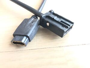 HDMI 変換 ケーブル カーナビ用 タイプE を タイプA に コード