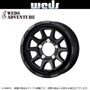 ウェッズ ADVENTURE MUD VANCE 06 16x6.0 -5 5H/139.7 フルマットブラック ホイール アドベンチャー 1本 40228 トラスト企画 (179132537