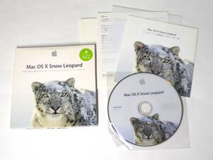 Mac OS Ⅹ Snow Leopard Version 10.6.3 Install DVD 