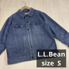 L.L.Bean コットンツイルトラッカージャケット　フェード　アウトドア　S