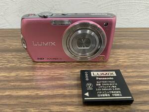 ☆16558 パナソニック/Panasonic LUMIX DMC-FX70 デジタルカメラ バッテリー DMW-BCF10付 デジカメ☆