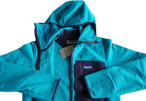 ■未使用■【新品S】パタゴニア M’s R2テックフェイス・フーディ ■ Patagonia Belay Blue (BLYB)■