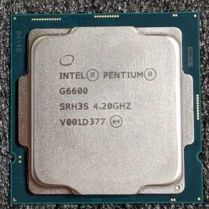 【中古】Intel Pentium Gold G6600 [LGA1200 第10世代 CometLake]