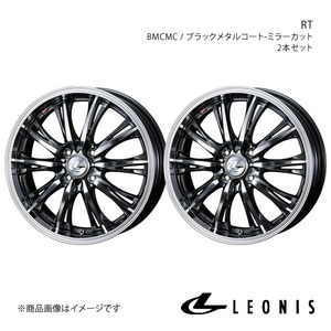 LEONIS/RT デミオ DY系 アルミホイール2本セット【17×6.5J 4-100 INSET42 BMCMC】0041173×2