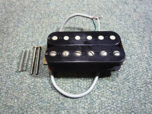 1987年製 KRAMER KP-100 Humbucker Pickup Black　クレーマー ハムバッカー ピックアップ　ブラック 10.8mmピッチ　 ①