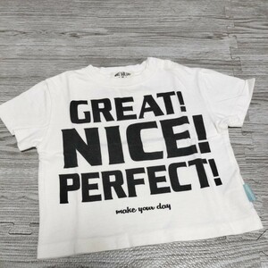 古着○ベビー服○半袖○Tシャツ○サイズ80○MAKE YOUR DAY