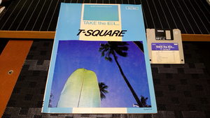 ジャンク品 T-SQUARE TAKE the EL エレクトーン THE-SQUARE T-スクエア 楽譜 スコア