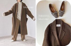 TODAYFULトゥデイフル*Over Check Coatオーバーチェックコート