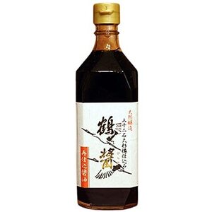 VANILLA ヤマロク醤油 鶴醤 1本 500ml 鶴びしお つるびしお 国産原料 再仕込み 小豆島 調味料 ヤマロク