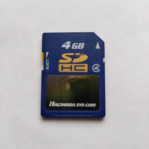 HAGIWARA　SDHCカード　4GB