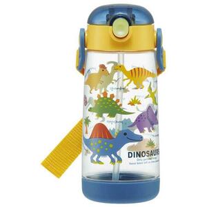 DINOSAUR ワンプッシュストローボトル 480ml SPICTURE BOOK 水筒 スケーター