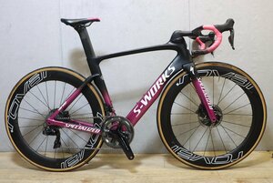 ■S-WORKS エスワークス VENGE ViAS DISC ROVAL PARIDE CLX64 DURA-ACE R9170 Di2 2X11S サイズ54 2018年頃 ※リペイント