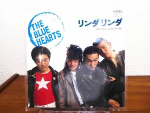 THE BLUE HEARTS 「 リンダ リンダ / 僕はここに立っているよ 」 EP盤/7inch 7MEA-15 @送料430円 (A-105)