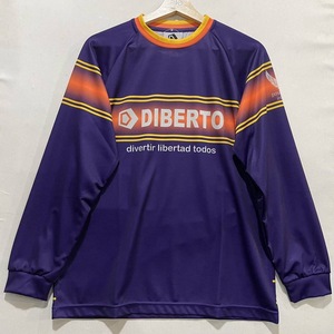 SALE! DIBERTO (ディベルト) 長袖 プラクティス シャツ (L) PURPLE | futsal soccer フットサル サッカー パープル セール