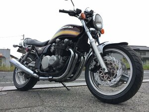 カワサキ ゼファー750 ZR750C 逆車 フルパワー 240km/hメーター 実働 書類付き 旧車 レストア カスタムベースにも 空冷4気筒