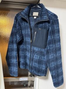 未使用　今季物　RRL ラルフローレン xs ジャケット　チェック　フリース