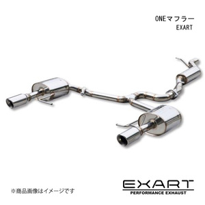 EXART/エクスアート ONEマフラー GOLFオールトラック ABA-AUCJSF CJS EA02-VW100