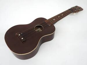 レトロミュージック　当時物　オールドウクレレ＊FAMOUS フェイマス＊UKULELE　ウクレレ　MODEL NO.250 ソプラノ＊KIWAYA MUSIC CO.LTD 　