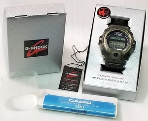 #新春特価♪早いもの勝ち見逃し厳禁！MEN IN SMOKE G-SHOCK DW-9300MS-8T RAYSMAN レイズマン タフソーラー 箱取説タグ付 希少極美中古完品