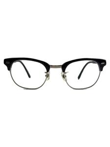 MOSCOT◆メガネ/セルロイド/BLK/CLR/メンズ/YUKEL48/22-150