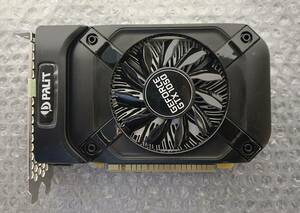 【中古パーツ】PALIT NVIDIA GeForce GTX 1050 2G ラフィックボード/ビデオカード PCI-E DP/DVI■BK588-2