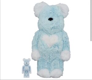 BE@RBRICK Valmuer Baby candy 100％ & 400％　 ベアブリック ヴェルムーア　BLUE ブルー