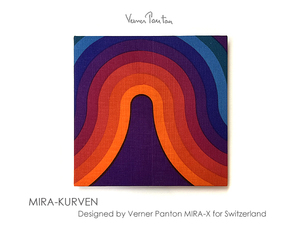 希少マルチVerner PantonパントンMIRA-KURVEN■MIRA-X製オリジナル■yamagiwaカルテルARTEMIDE北欧家具FINN JUHL