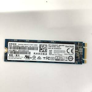 S60516161 SanDisk M.2 SATA 128GB SSD 1点【中古動作品】