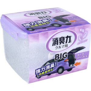 まとめ得 クルマの消臭力 BIG ホワイトムスク 大容量 900g x [3個] /k