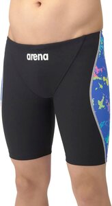 1694721-ARENA/メンズ 競泳トレーニング水着 スパッツ ハーフレッグ 水泳 練習用/O