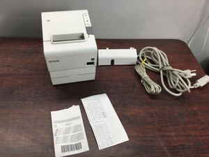 04013)EPSON/エプソン プリンタ TM-T88Ⅵ 001 M338A 動作品　印刷リセット550