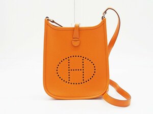 ☆◇【HERMES エルメス】エヴリン TPM エプソン ショルダーバッグ オレンジ