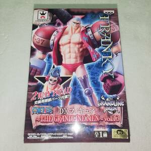 ◆ワンピース DXフィギュア～THE GRANDLINE MEN～vol.13 フランキー 1種　◆未開封品　◆箱ヤケ