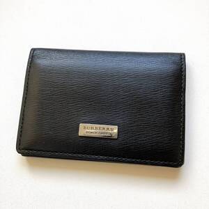 バーバリーブラックレーベル　Burberry Black Label 名刺入れ