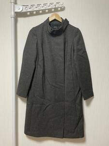 [00s A.P.C.] マグネット ウールラップコート S レディース フランス製 グレー APC アーペーセー