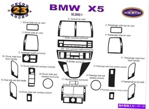 BMW X5インチリアカッピシトリットリード3M 3D 22部品ハルカップス2000ホテルイメージ - オリジナルのタイトルを表示BMW X5 インテリア ダ